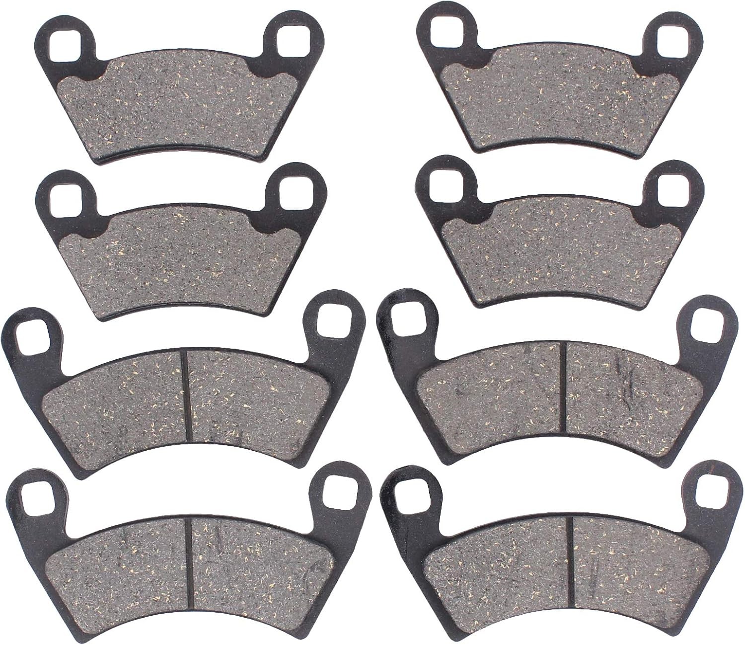 Front Rear Brake Pads for Ranger RZR XP
