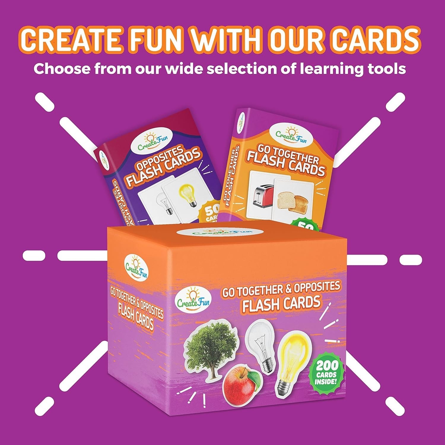 Comprehensive 200 Flash Cards for Cognitive Development: Engage Kids & Seniors