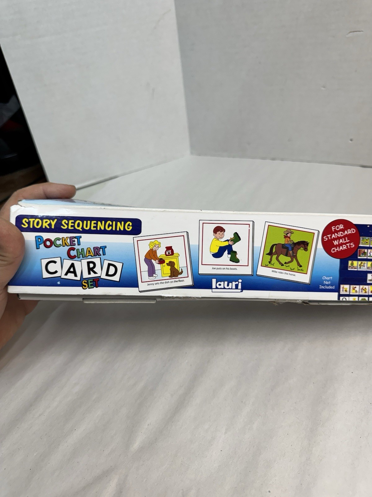 3 Inch Story Sequencing Pocket Chart Cards- by Lauri, 125 Double Sided Cards