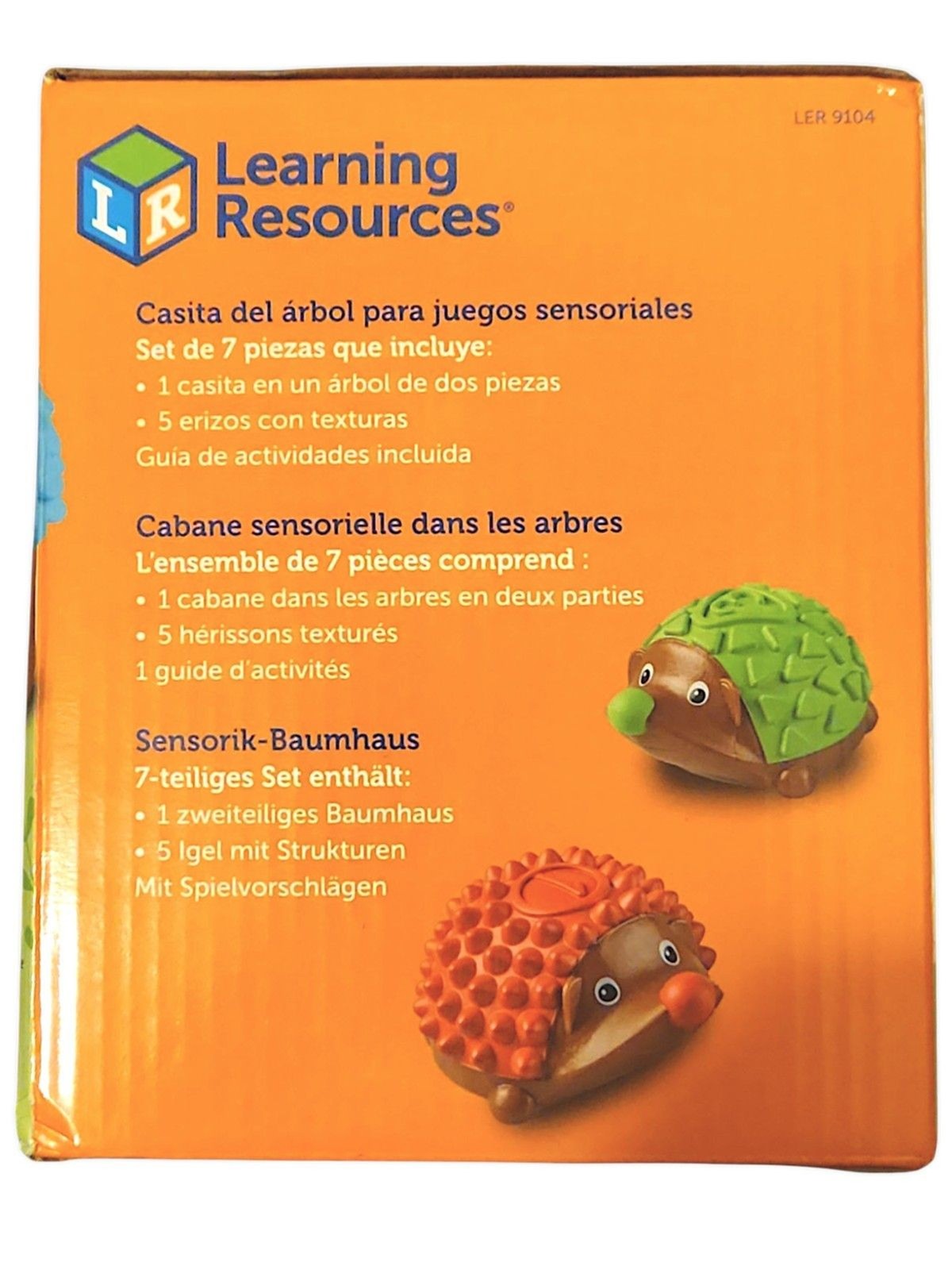 Learning Resources Spike the Fine Motor Hedgehog Sensory Tree House Education