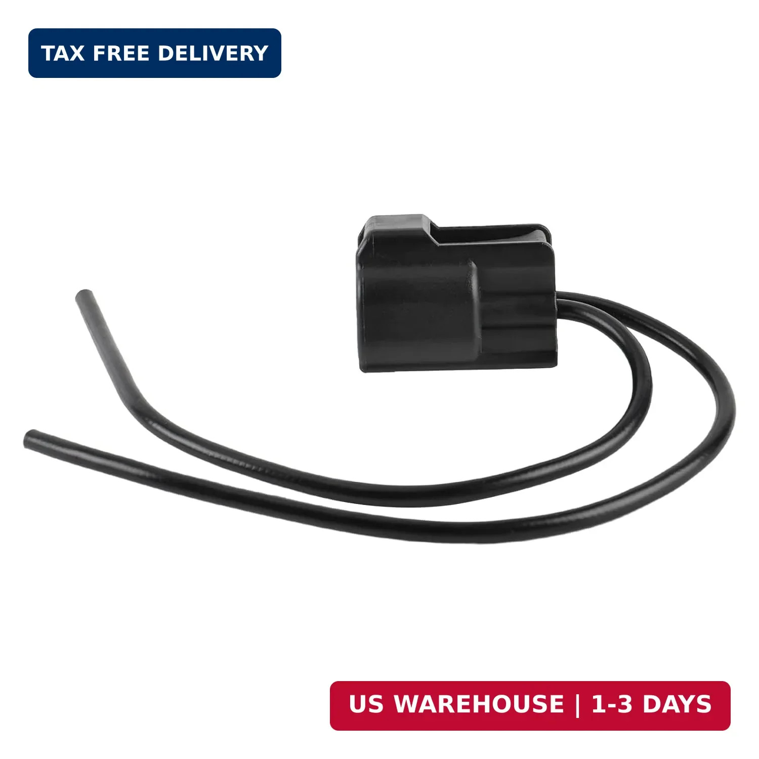 MOTOALL Ignition Coil Connector Plug Wire Harness Pigtail Wiring Loom 2-Way for