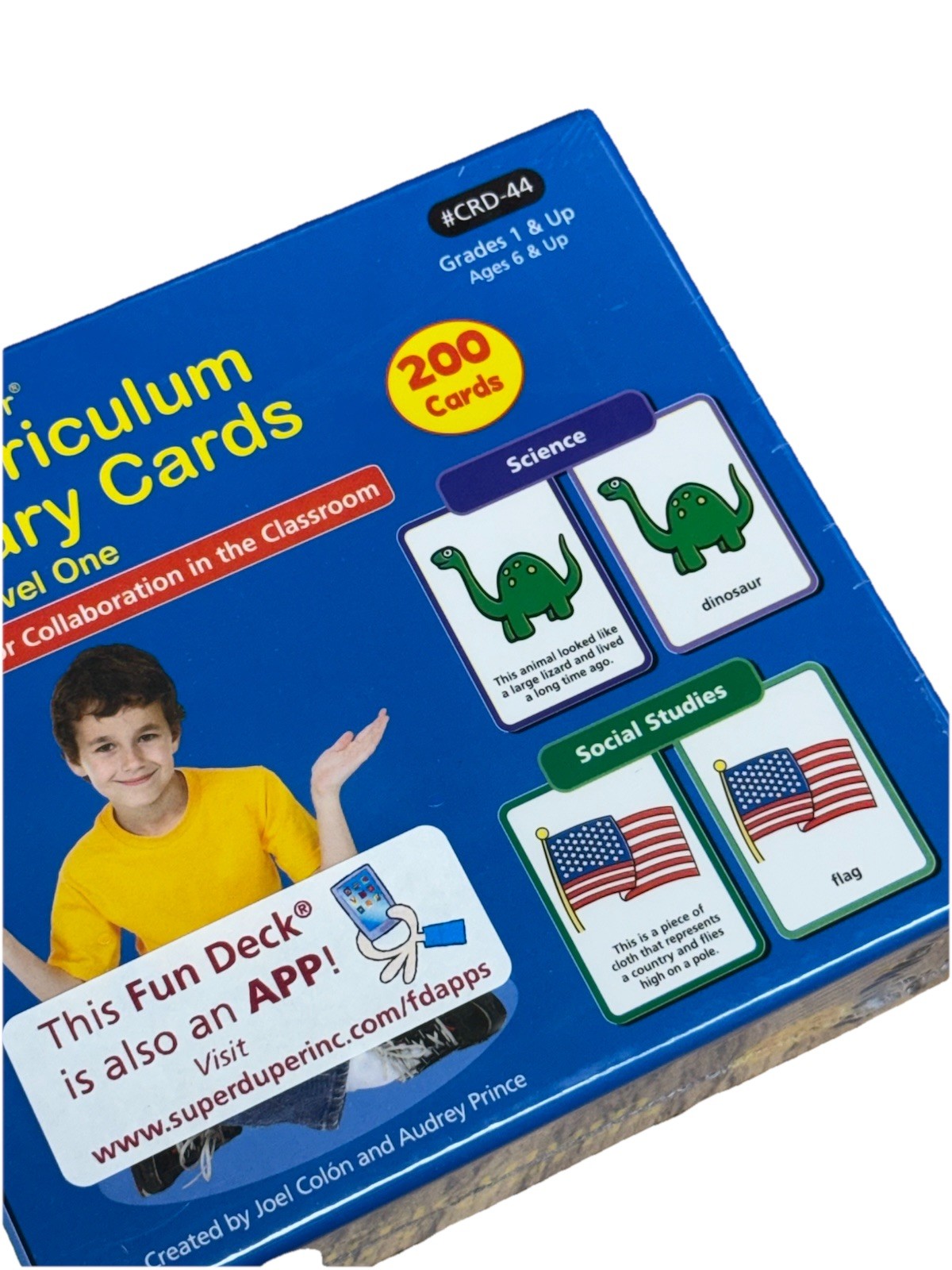 Webber Core Curriculum Vocabulary Cards Level 1 CRD-44 Grades 1 & Up 200 cards