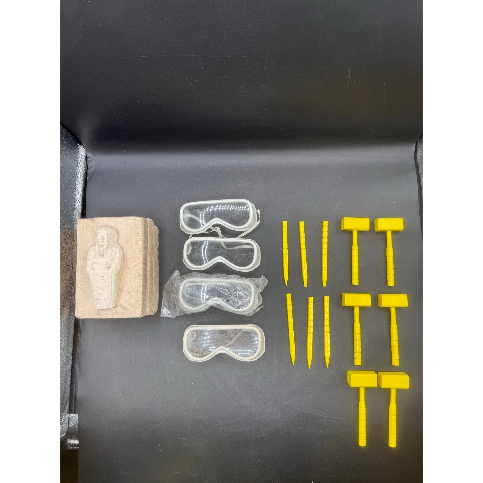Children’s Excavation Egypt Digging Set – 3 New + Bag of Unused Items