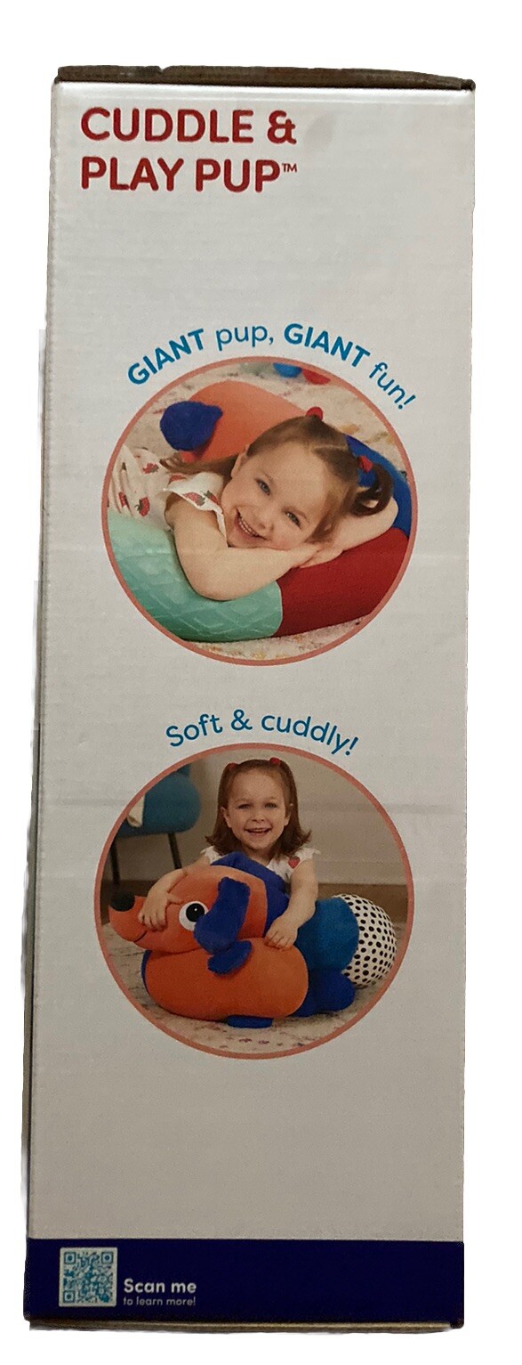 Battat Cuddle & Play Pup 6-FootLong Plush Puppy, Toddler and Preschool Toys 18m+