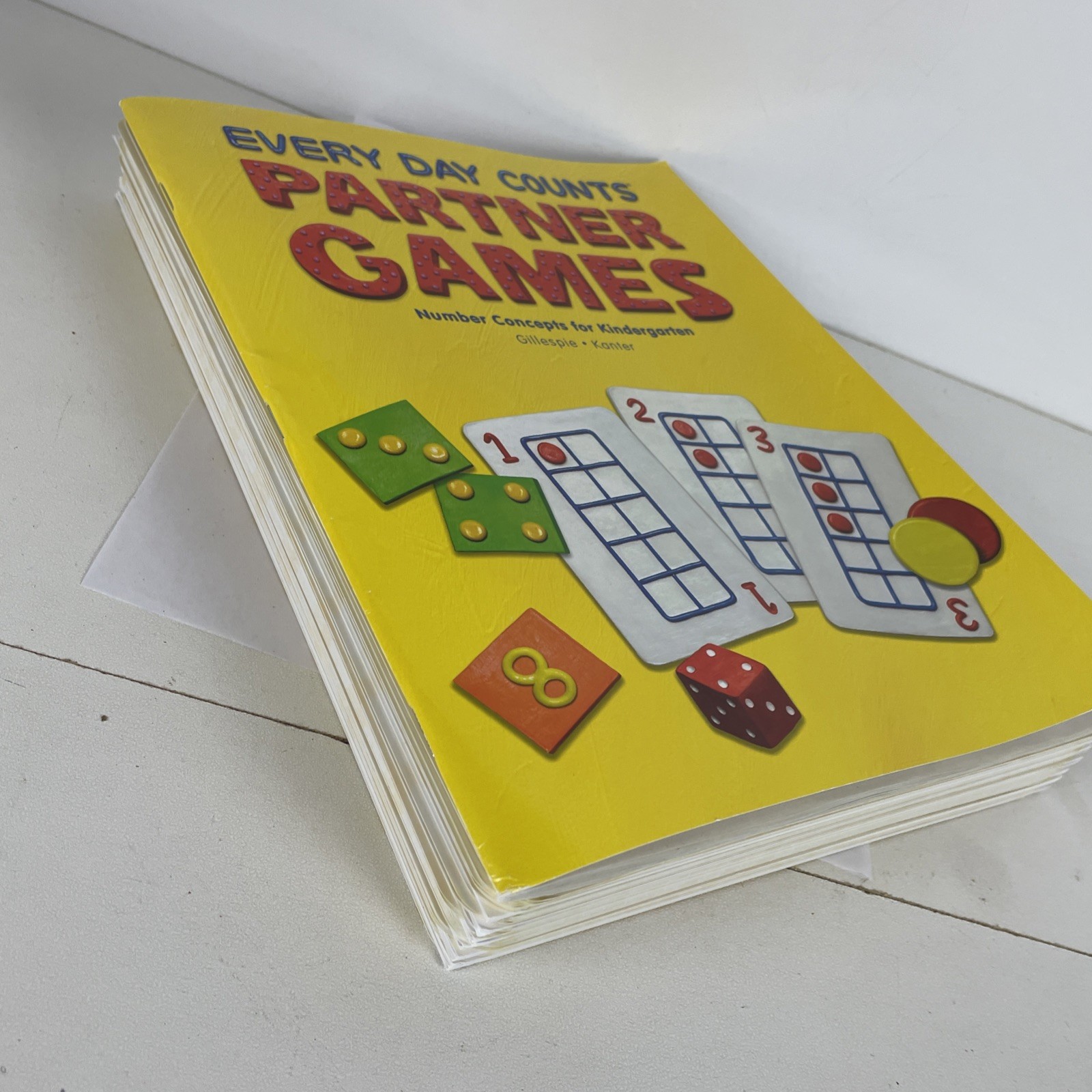 Number Concepts Fractions Grade k Partner Games Teacher Edition Every Day Counts