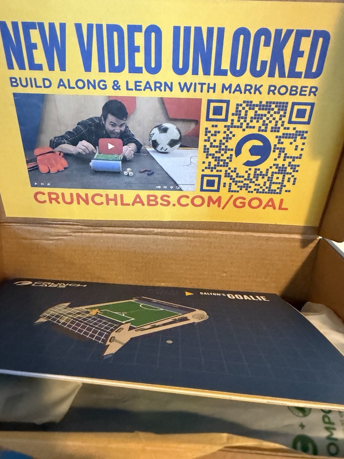 Mark Rober Crunch Labs Lot Of 4 GALTON’S GOALIE Kit Aurora Reflector V Clean