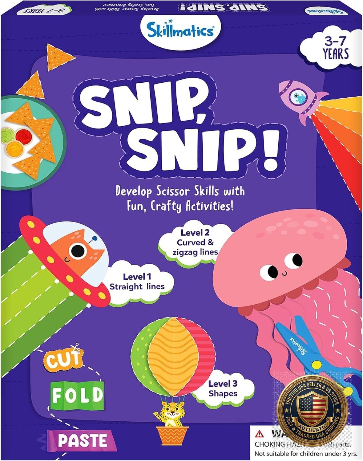 Scissor Skills Activity Book Cutting Activities Preschool Felt Craft Kit