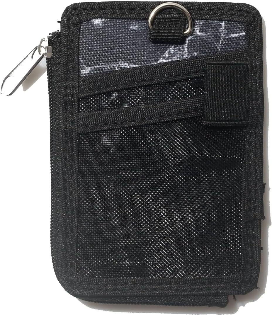 DQL keychain wallet for women minimalist wallet for men small womens wallet, id