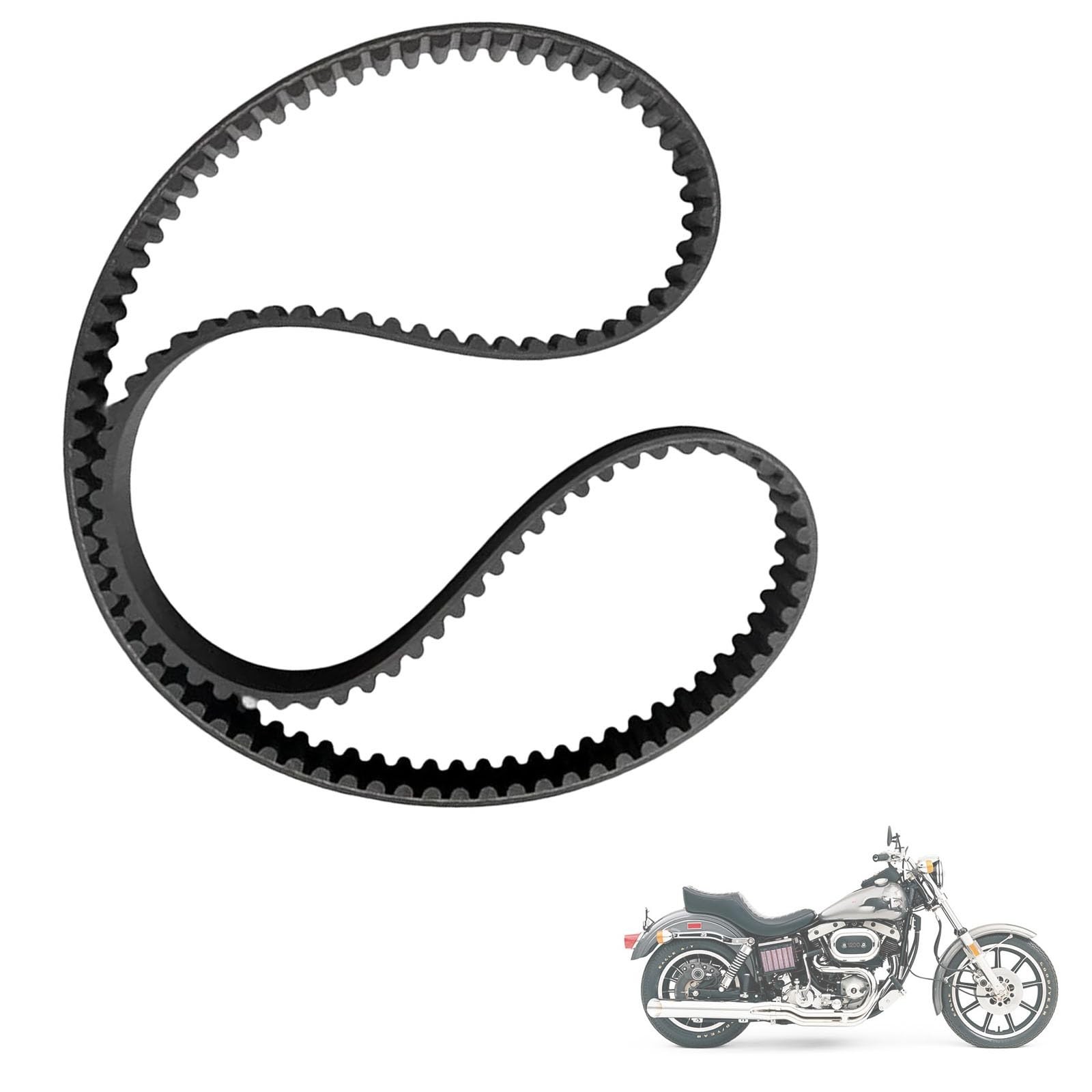 Primary Drive Belt BDL-30853-ST 8mm 1 1/2″ 132 Tooth Compatible with Harley-D…