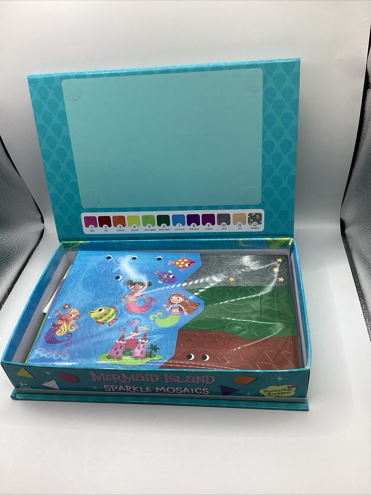 MERMAID ISLAND SPARKLE MOSAICS PEACEABLE KINGDOM Magnetic Play