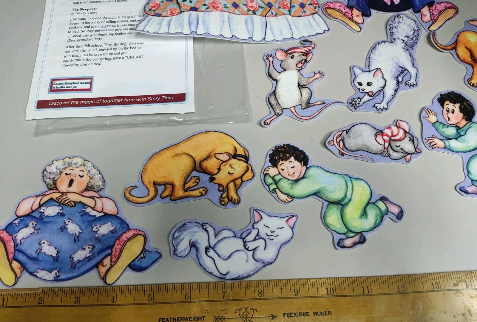 Story Time Felts & More Nap Time (Napping House) Story Teller Board