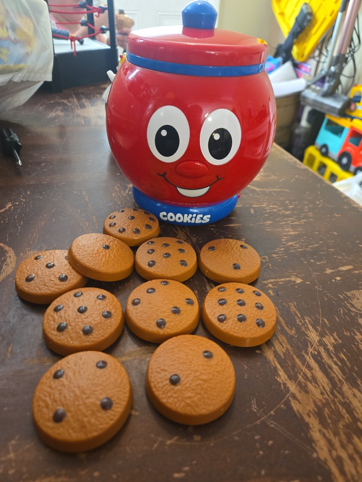 The Learning Journey Learn with Me Count and Learn 10 Cookies Jar Plastic