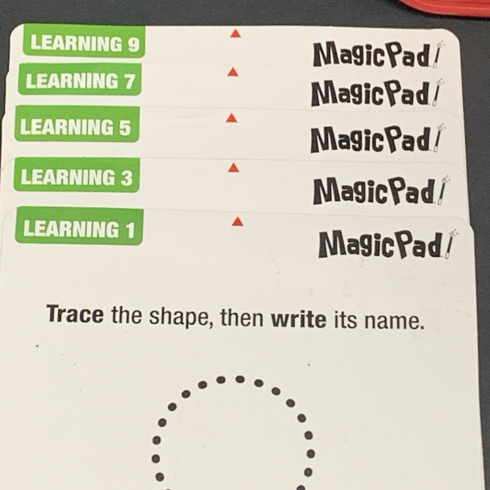 Magic Pad LED Dry Erase writing screen drawing tablet Math Drawing Writing Learn