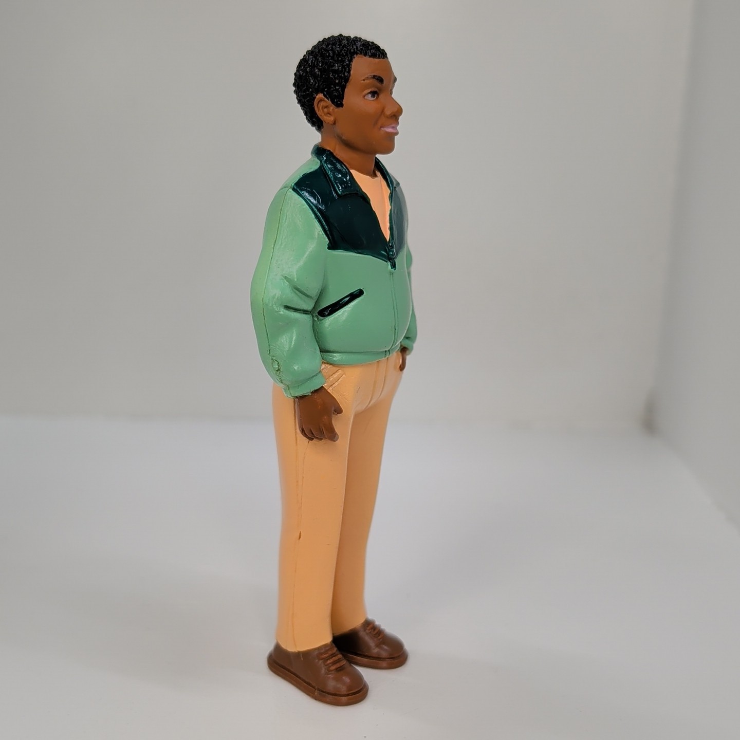 Cool Guy With Green Jacket Lakeshore Community Block Play People Person