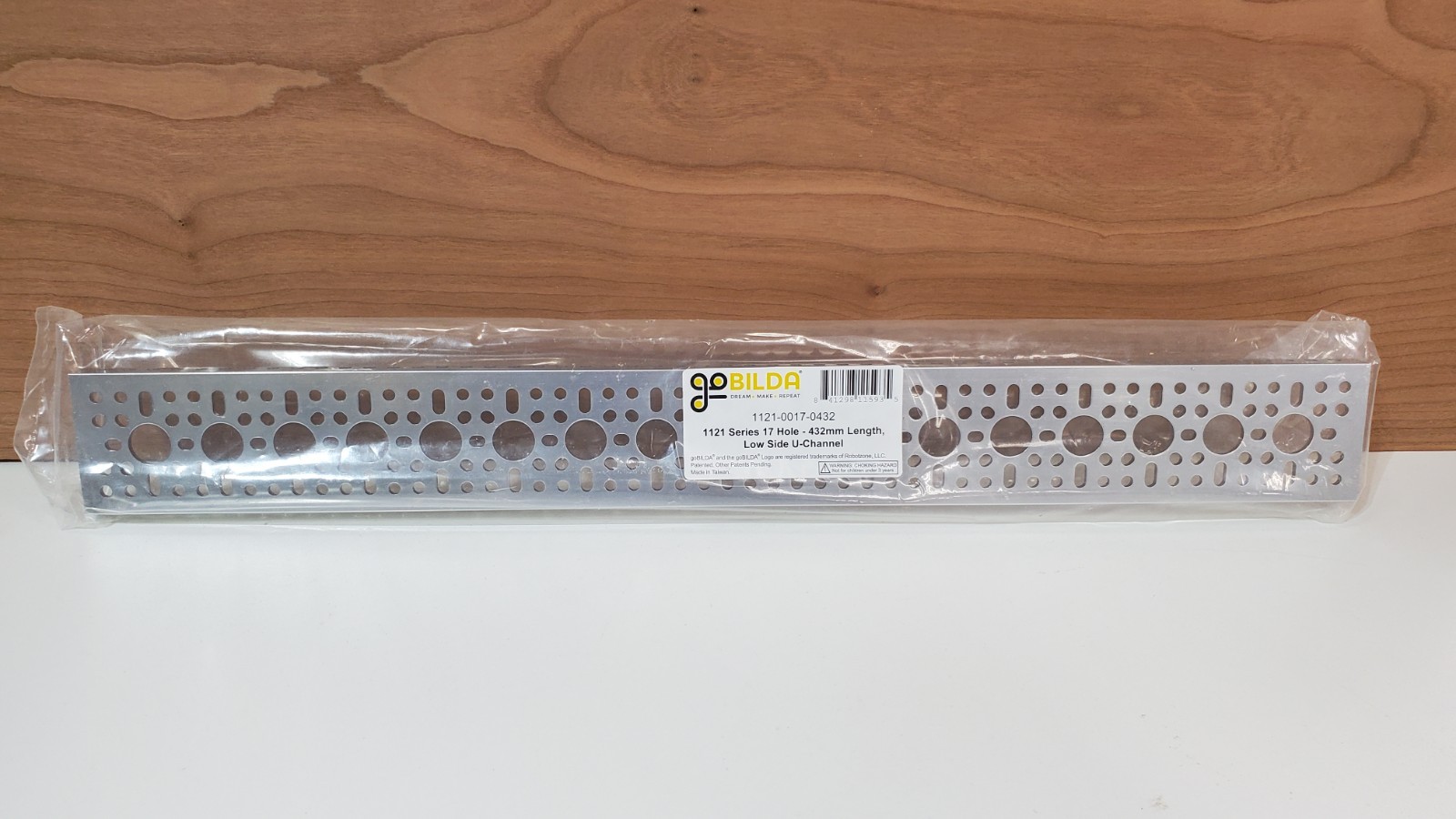 goBUILDA 17 Hole Low Side U-channel 423mm NEW