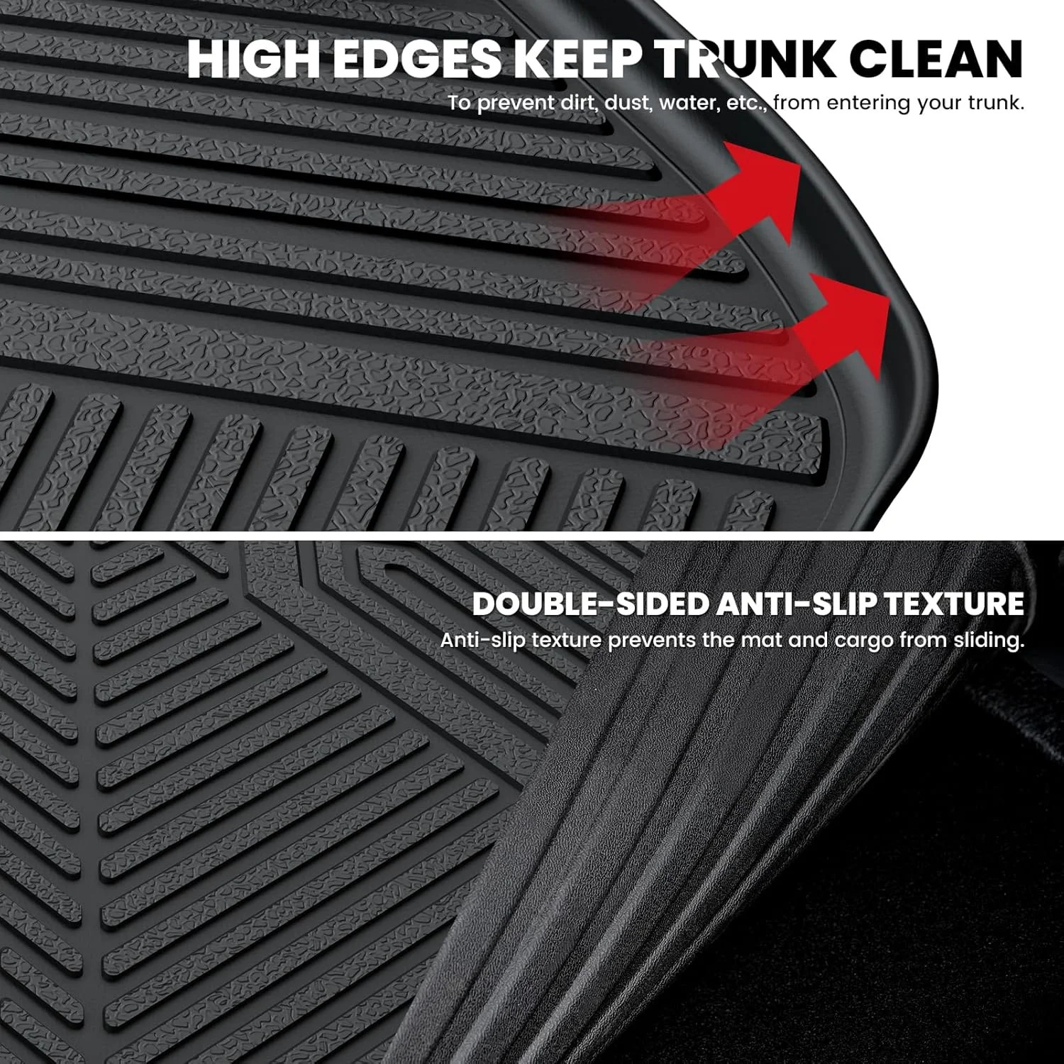 LASFIT Trunk Mat for Honda Accord Seden 2026 2025 2024 2023 2022 2021 2020 2019