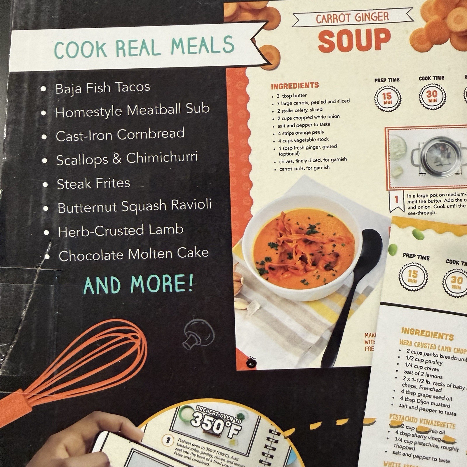 VR MasterChef Junior Cooking Kit & Recipe Book Virtual Reality Kids 21 Piece Set