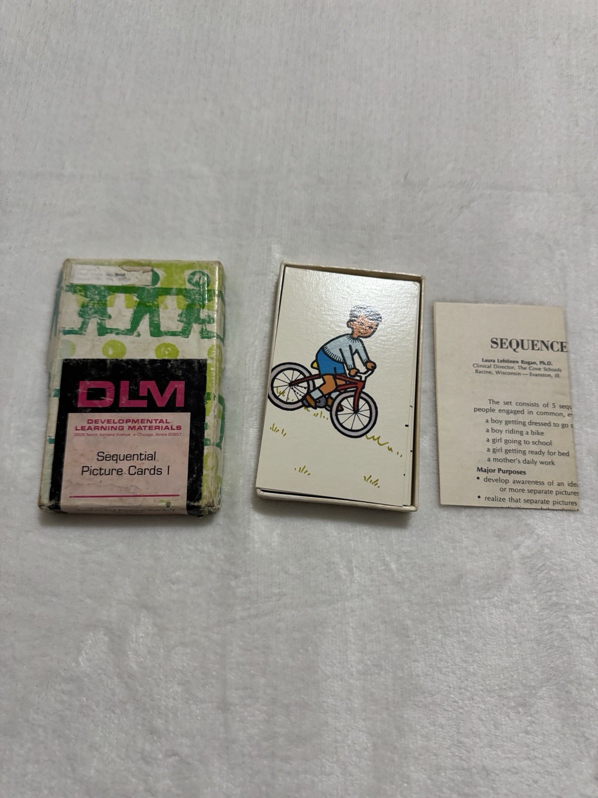 Vintage DLM Developmental Learning Materials Association Picture Cards 1