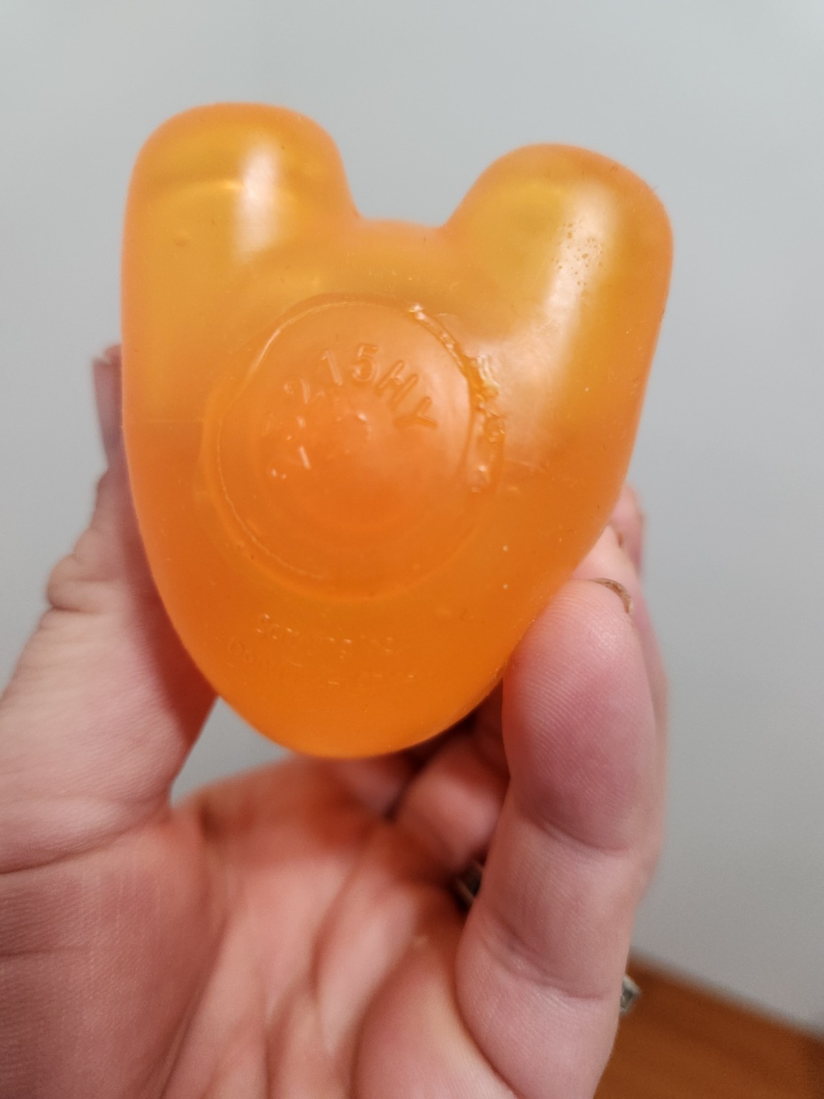 Schylling NeeDoh Orange Gummy Bear Stress Reliever Fidget Toy
