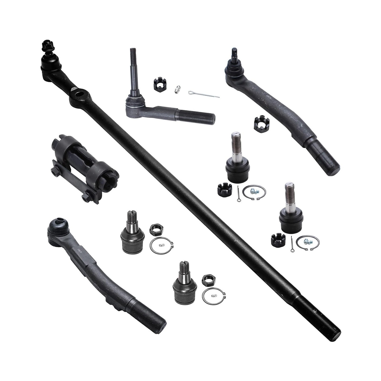 Detroit Axle – 4WD Front 9pc Suspension Kit for 05-16 Ford F-250 F-350 Super …