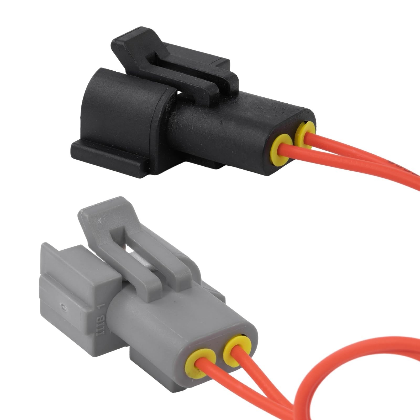 2PCS 1Way/Pin Ignition Coil Pigtail Connector Auto Repair Harness Wiring for …