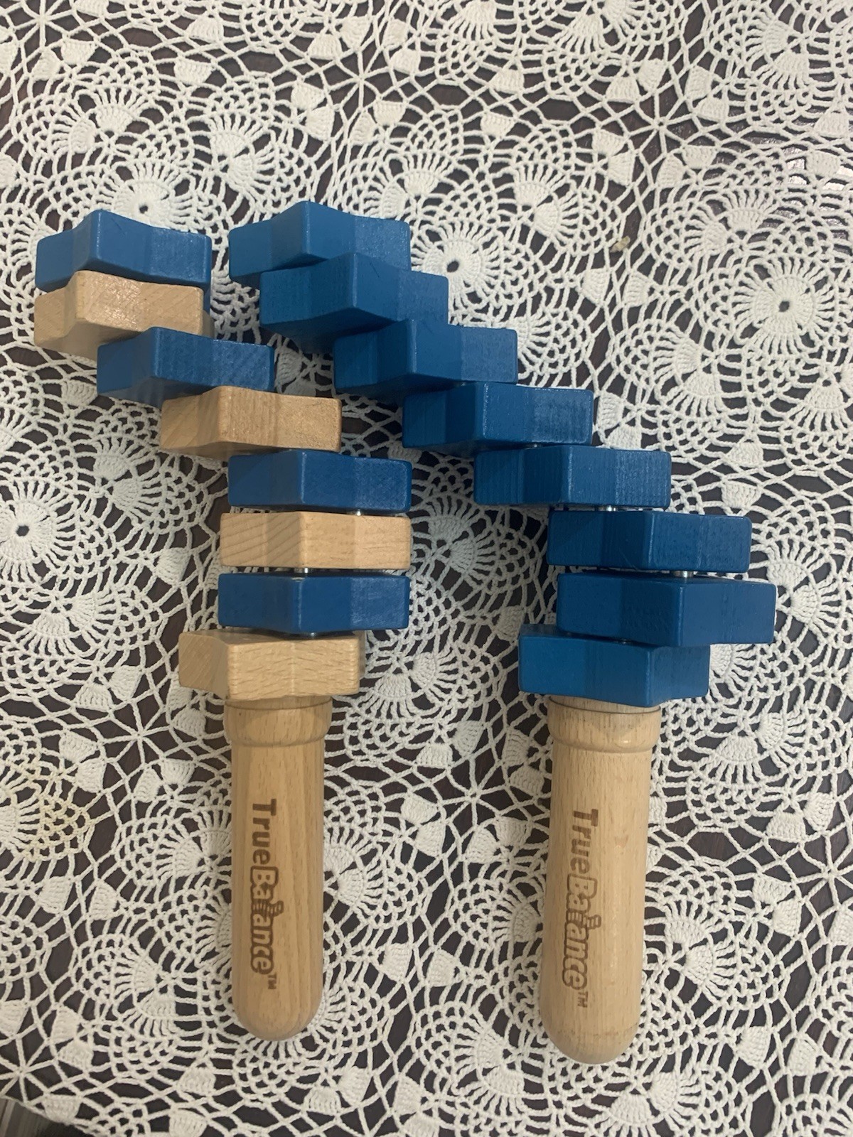 True Balance STEM Coordination Excite Multi Motor Skill Game Handheld Wooden NEW