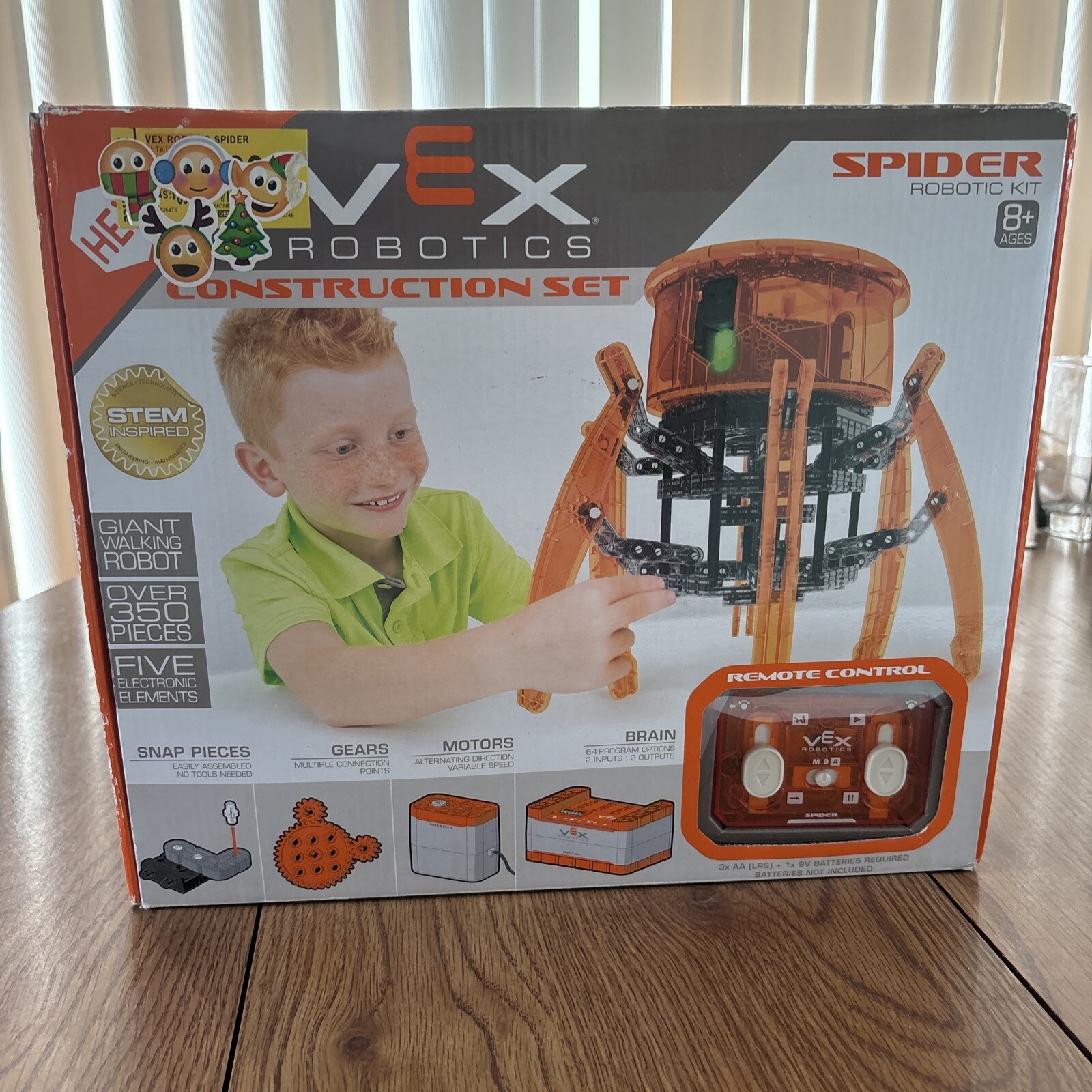 Vex Robotic Spider Construction Kit 350 Pieces