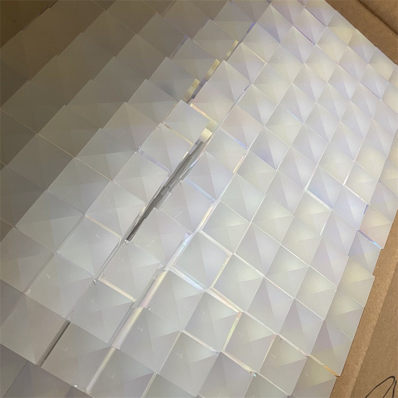 1000PCS 2.2×2.15/2.3/1.9cm Defective Dichroic X-Cube Prism RGB Combiner Splitter