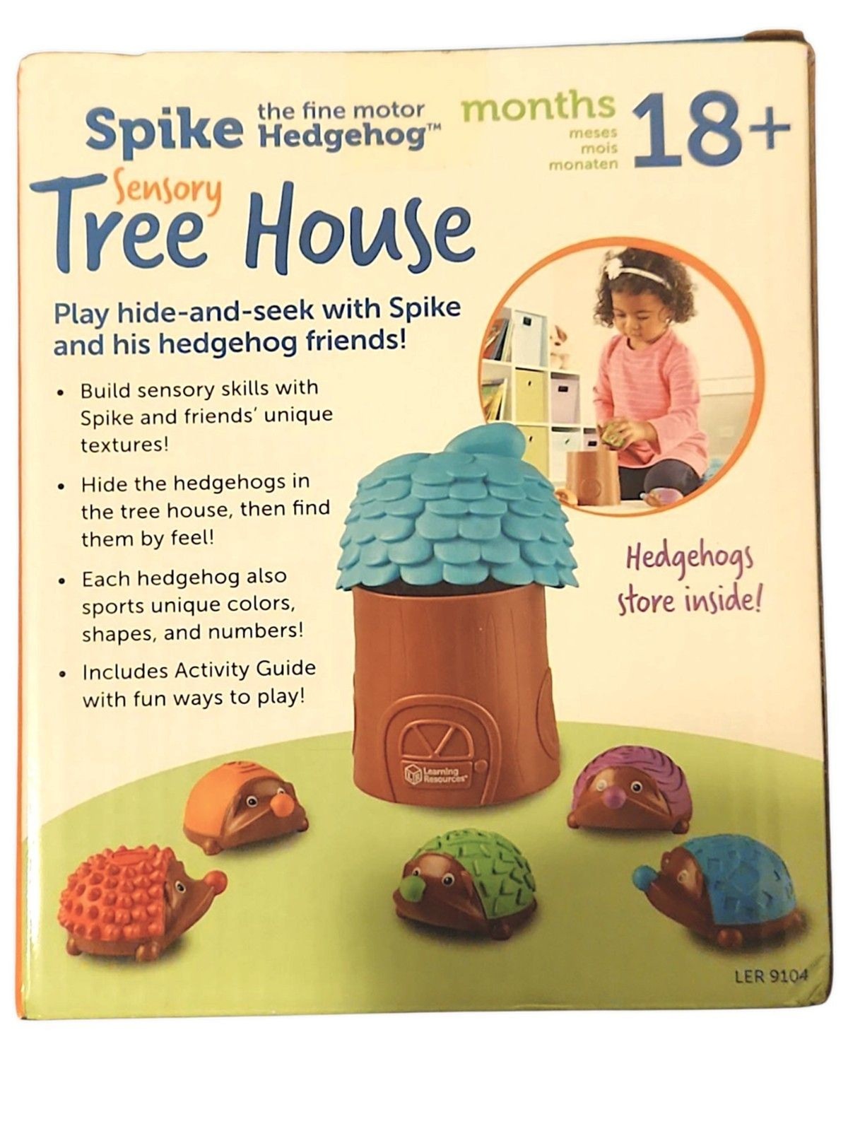Learning Resources Spike the Fine Motor Hedgehog Sensory Tree House Education