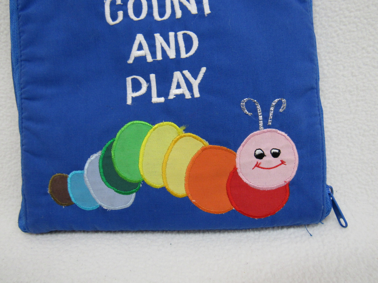 Pockets of Learning Soft Cloth Book Count And Play PLEASE READ