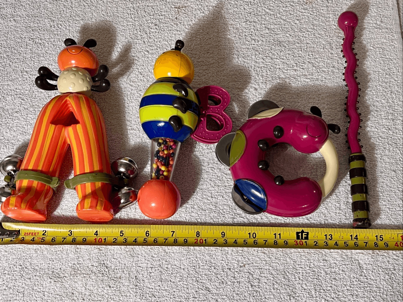 Just B Parum Pum Pum Drum Musical Instruments Set Bugs Play Toddler Kids Toys