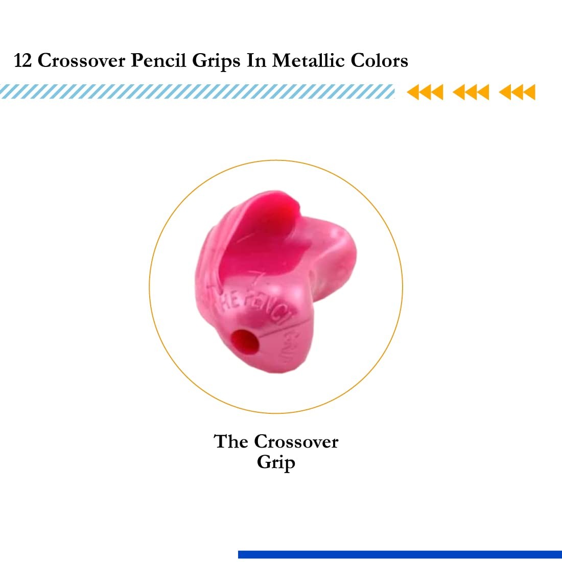Pencil Grips, The Crossover Grip, Ergonomic Writing Aid For Righties And Left…