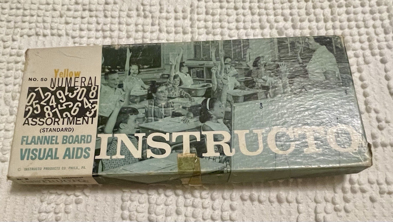 Vintage 1960s INSTRUCTO Flannel Board Visual Aids