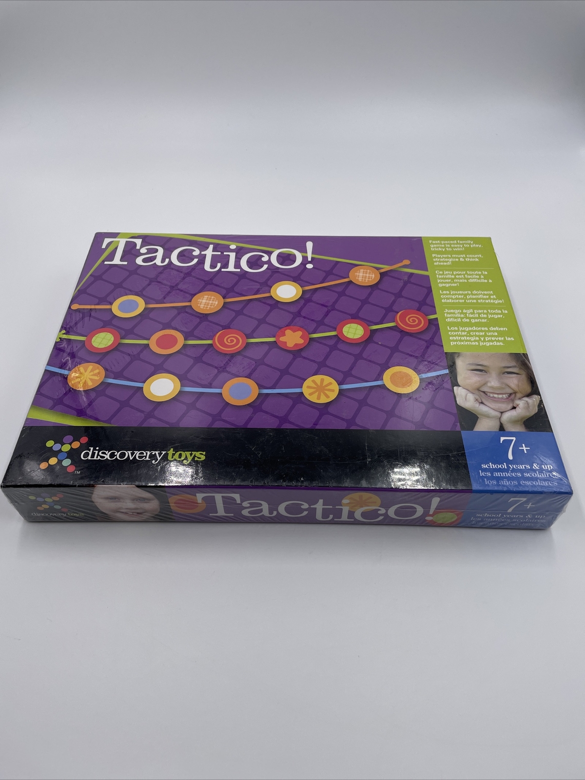 Tactico! Strategy, Thinking Skills, Math Board Game by Discovery Toys (2010) NEW