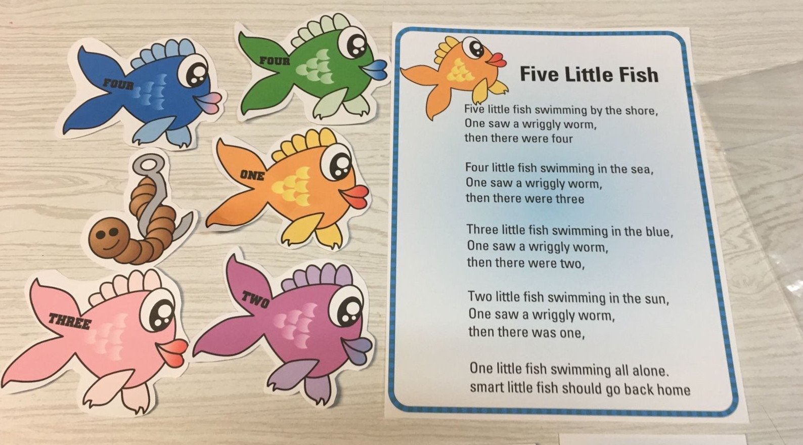 FISH -THEMED Learning Activities Package – LAMINATED – Teaching supplies