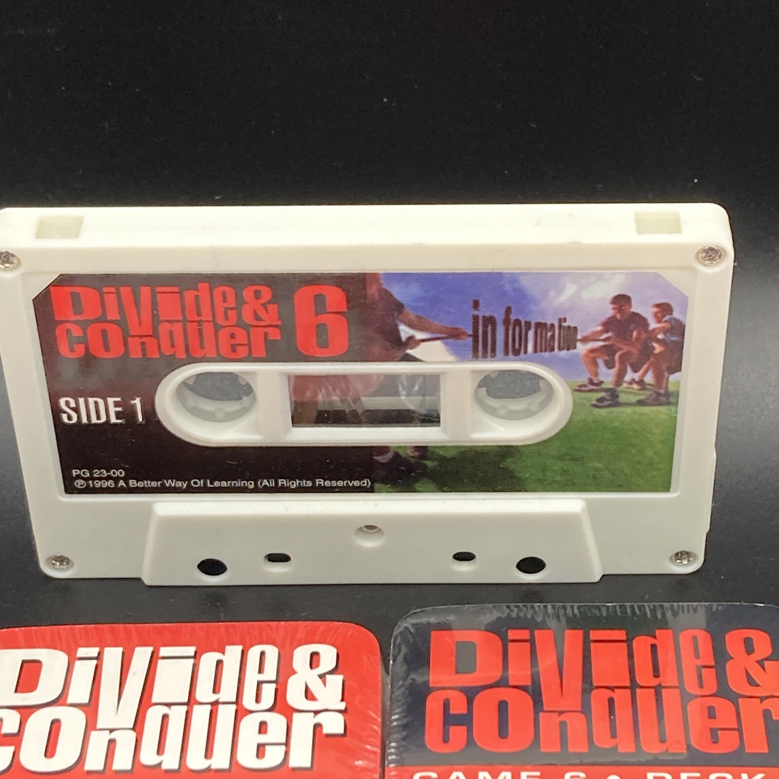 THE PHONICS GAME DIVIDE & CONQUER GAME 6 DECKS A & B BRAND NEW SHIPS FREE