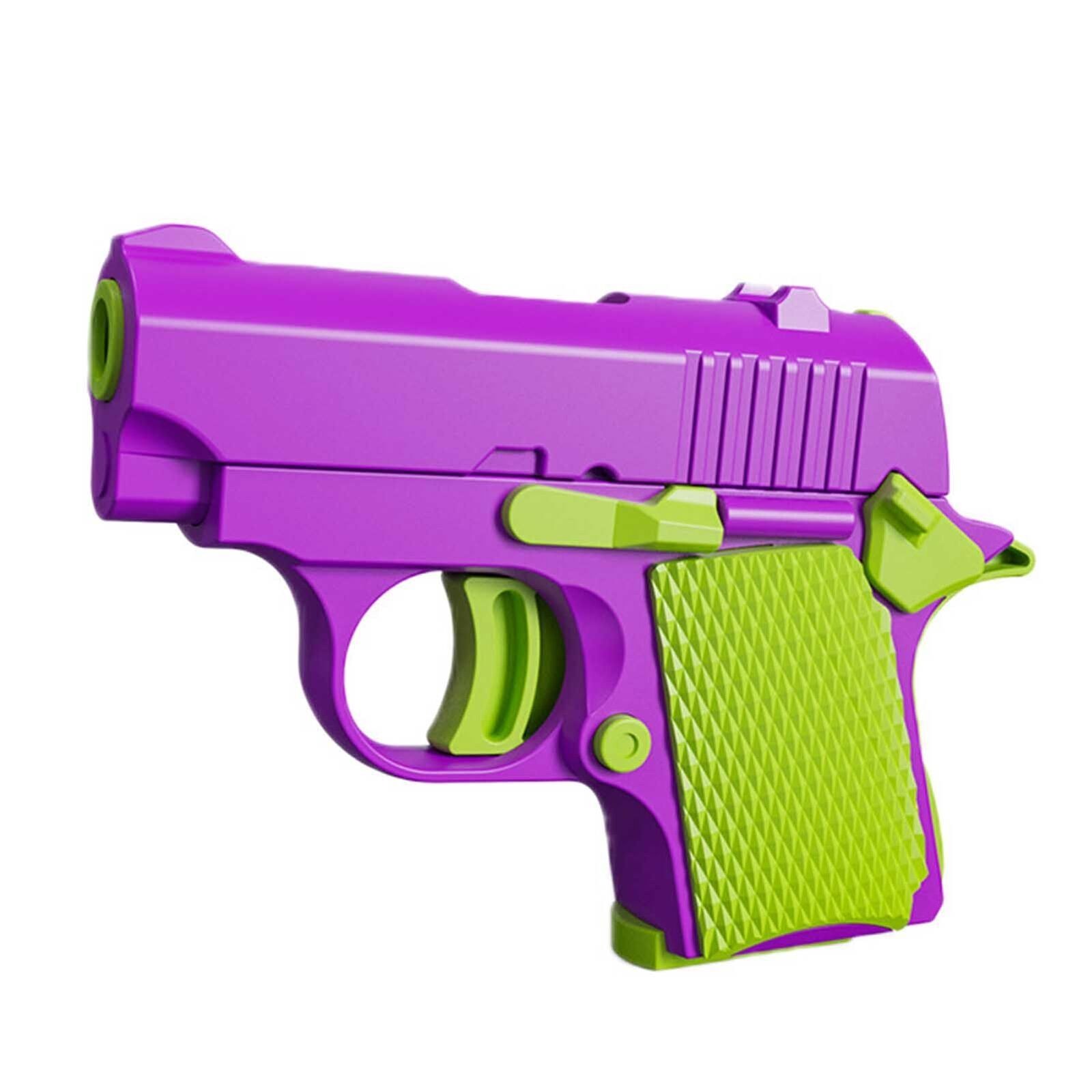 Fidget Gun Toy Sensory Toys 3D Printed Anti-anxiety Gravity Guns For Kids Adult