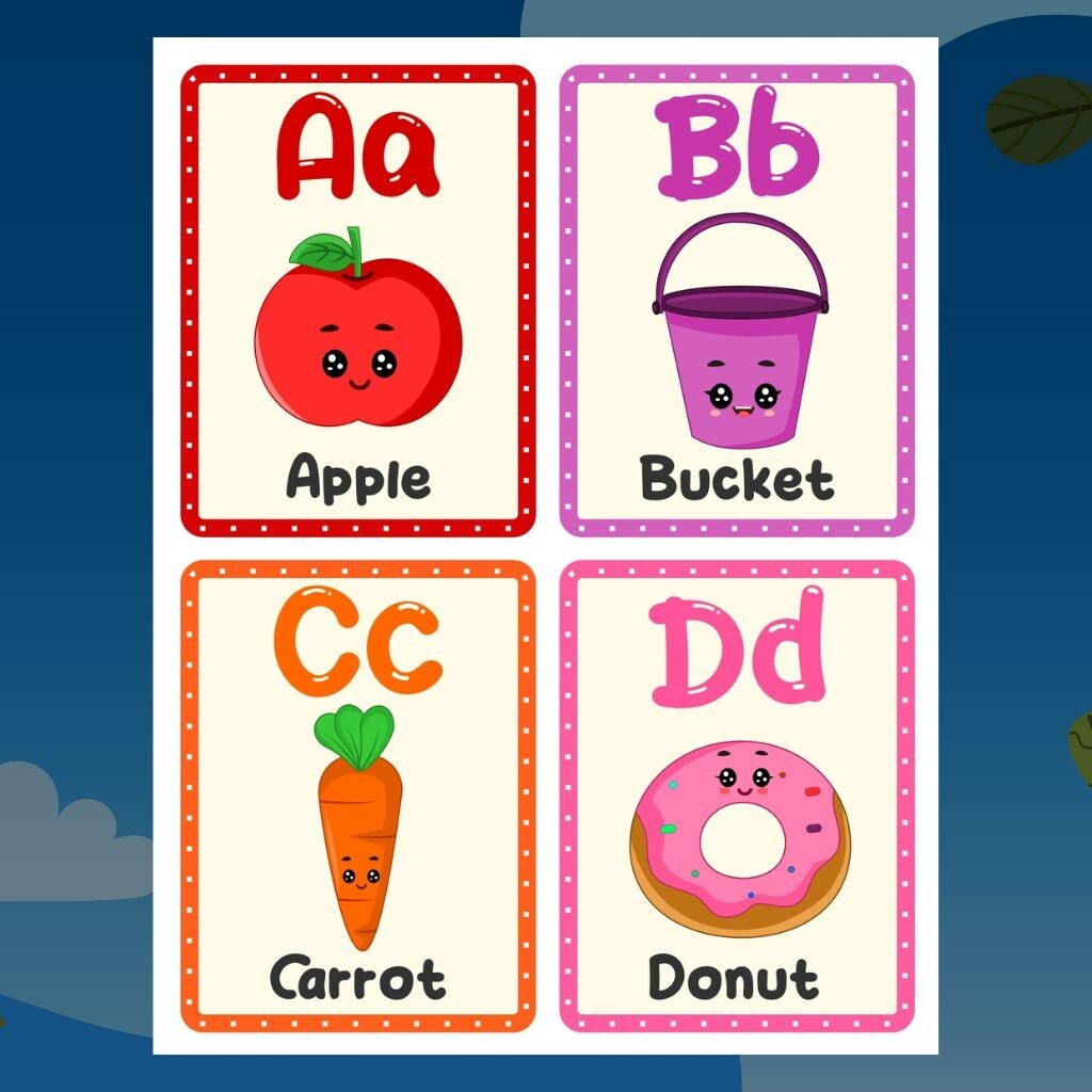 Printable Flashcard Sets for Kids | Educational Learning Bundle