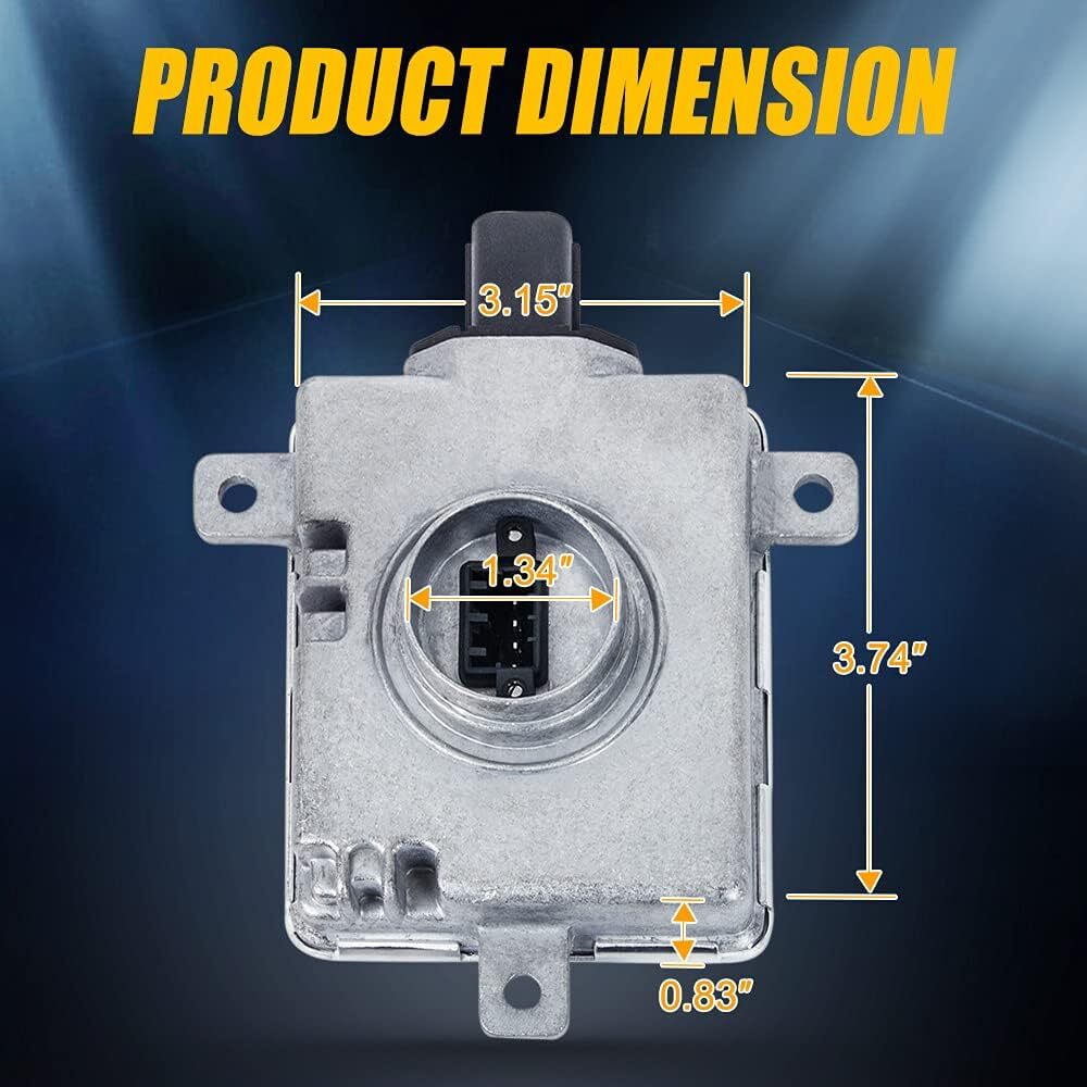 W3T19371 Xenon HID Headlight Ballast Compatible with Acura TL TSX ZDX MDX ILX