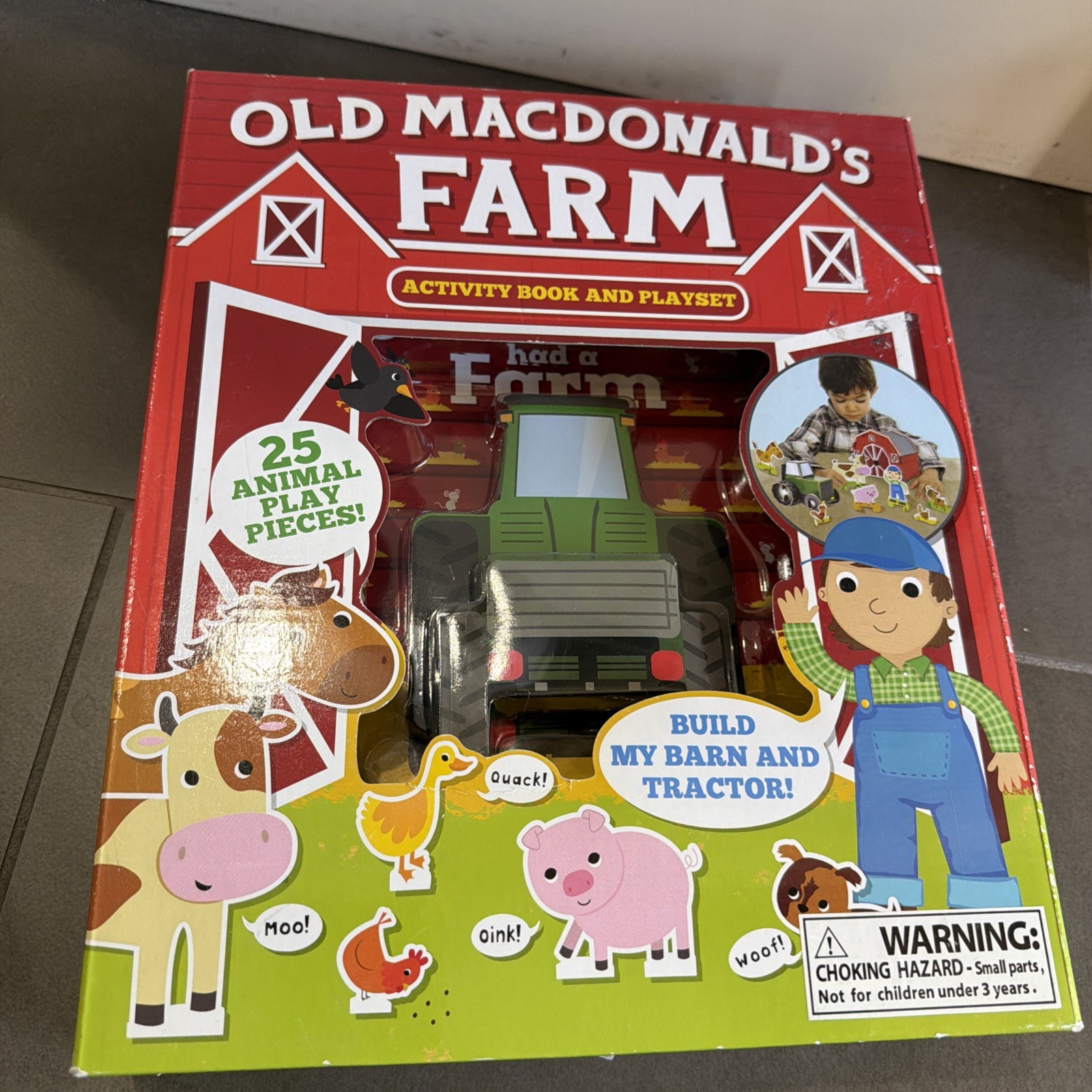 Old MacDonald’s Farm Parragon 2014 Activity Book and Playset READ