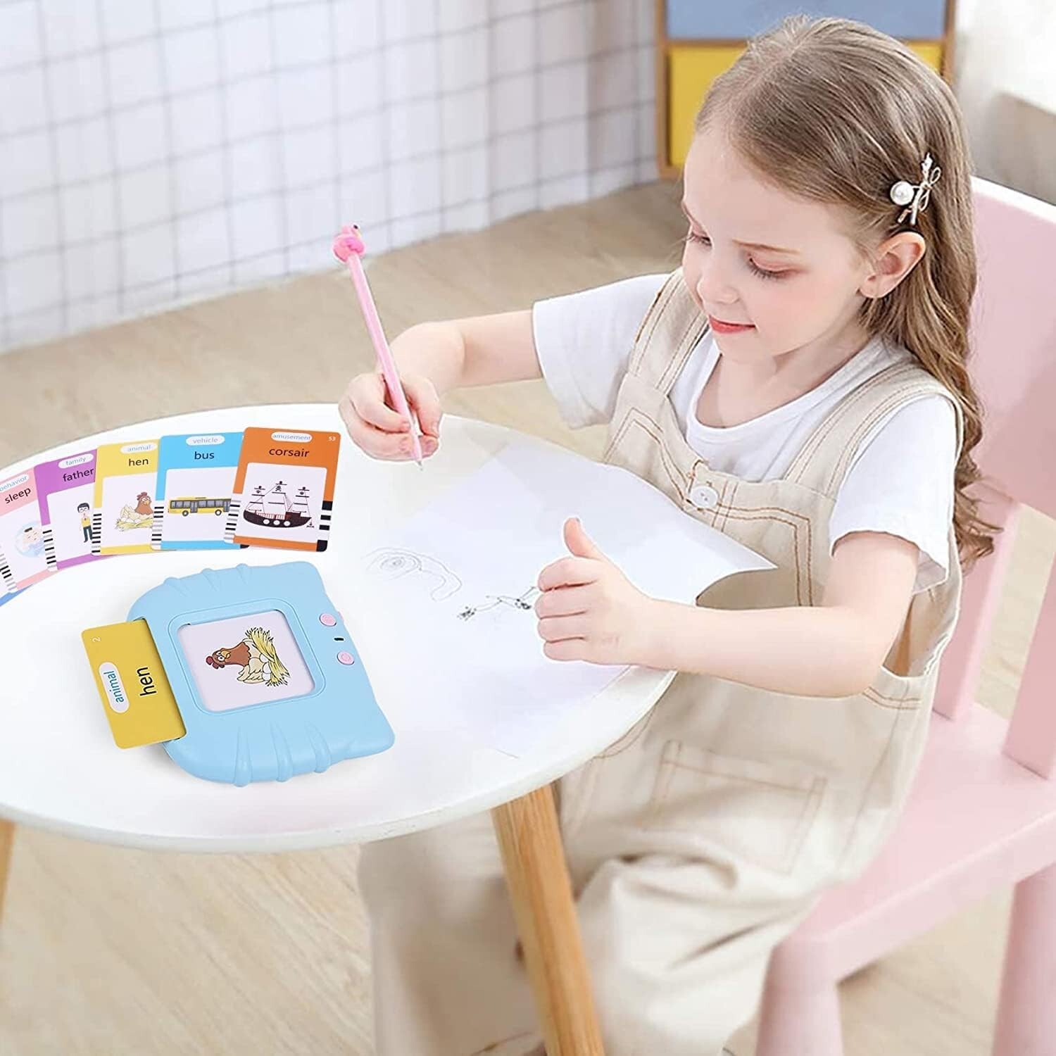 510 Sight Words Talking Flash Cards Toddler Toys Pocket Speech for Toddlers