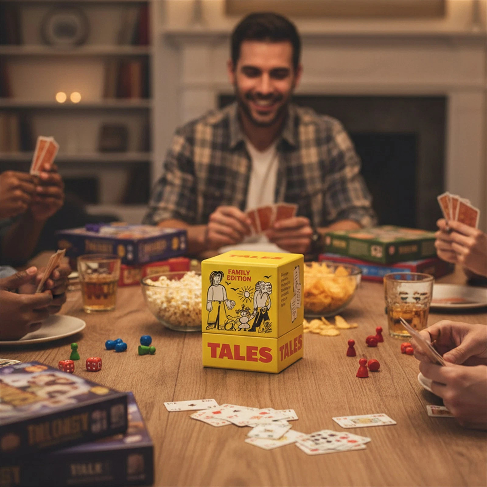 Tales Conversation Starter Cards Card Game For Family/Couples/Life story Edition
