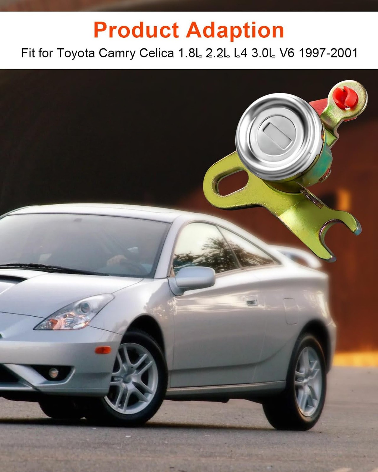 2Pcs Door Lock Cylinder Fit for Toyota Camry Celica 1.8L 2.2L L4 3.0L V6 1997…