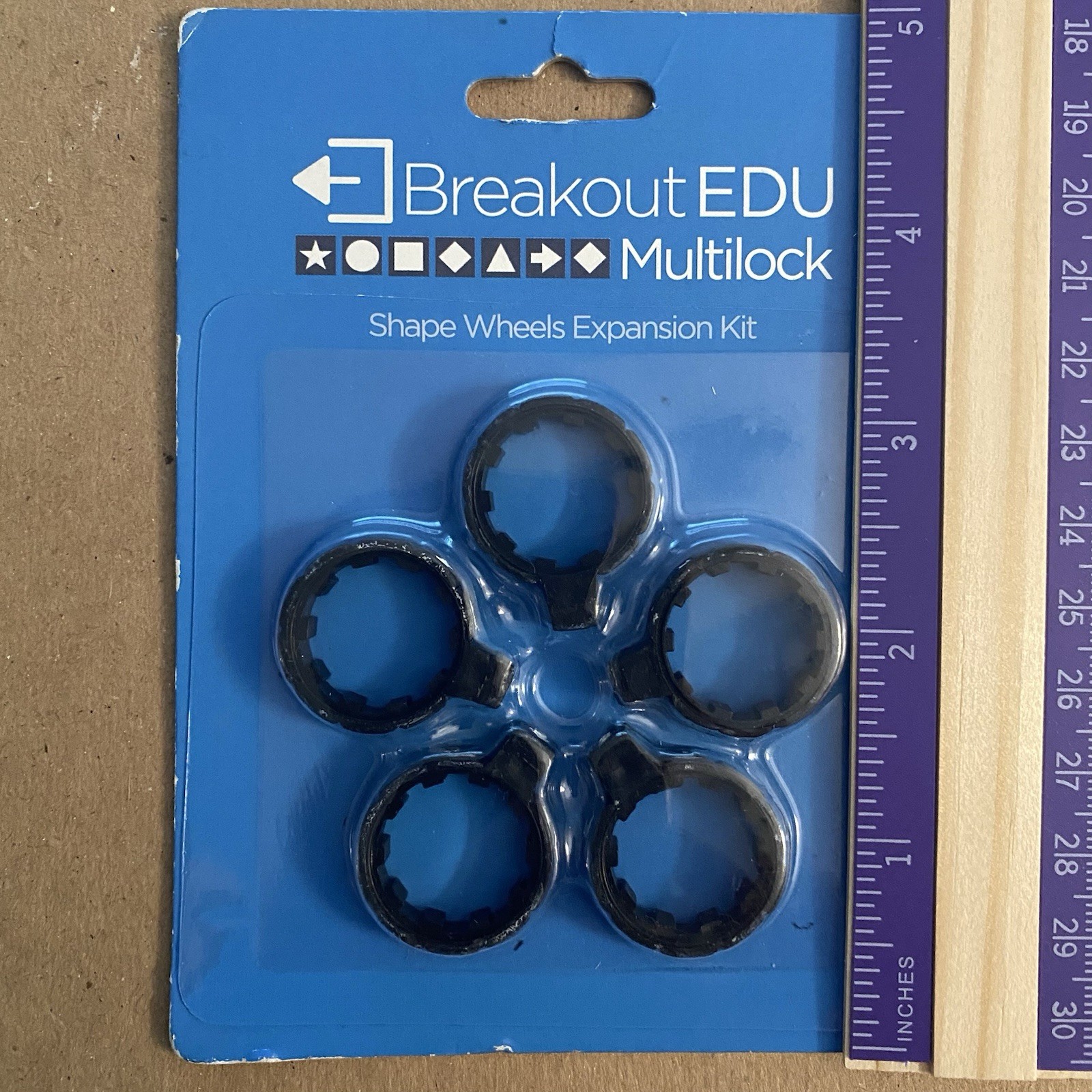 Breakout EDU Shape Wheels Expansion Replacement for Multilock New
