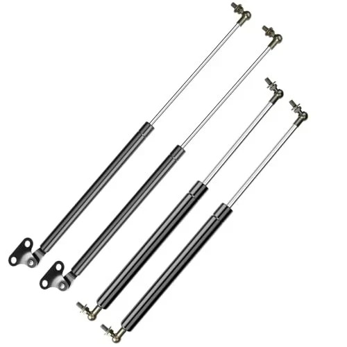 HHCSOP 4PCS Front Hood and Rear Hatch Tailgate Liftgate Lift Supports Gas Shock