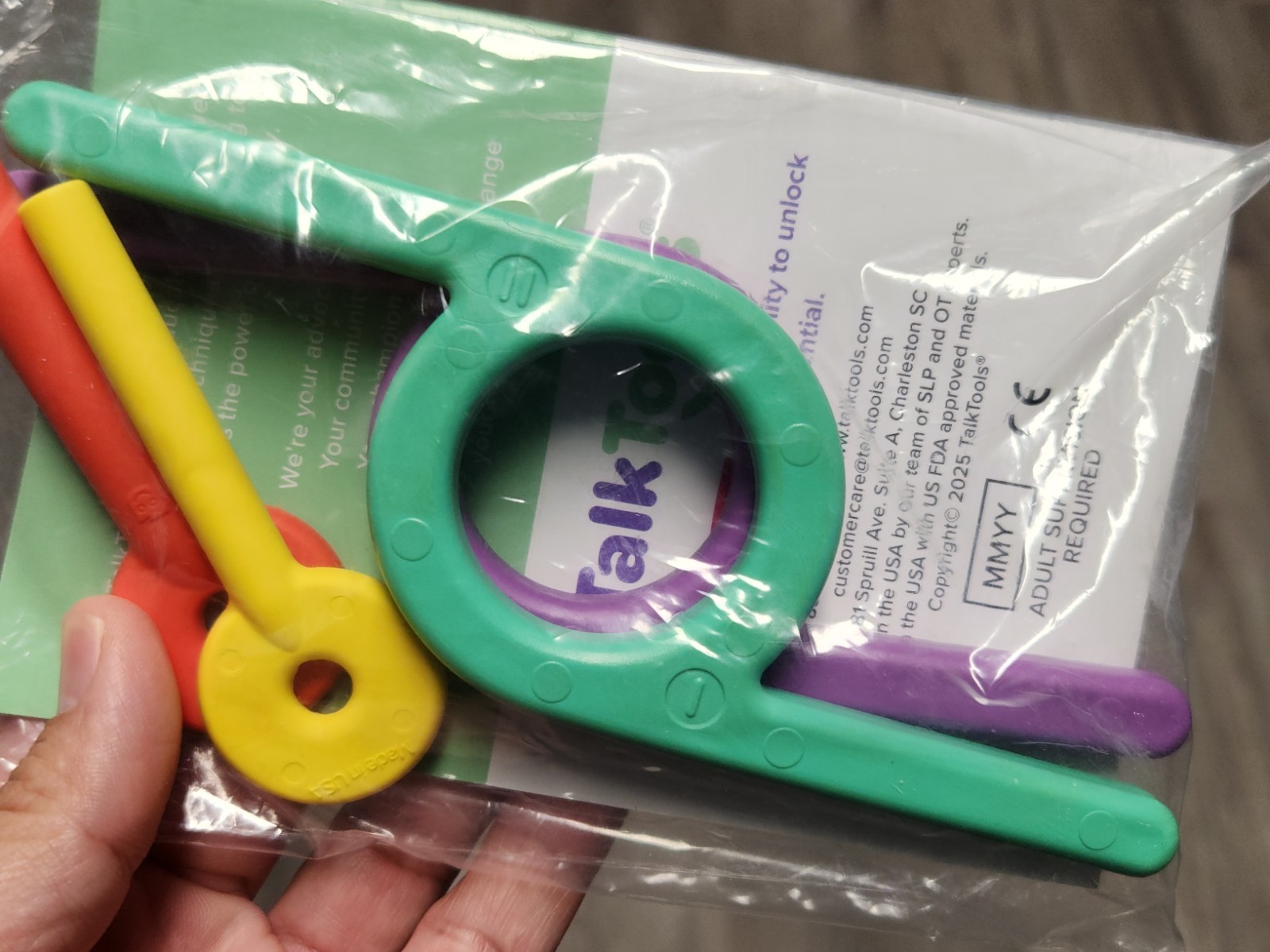 TalkTools Bite Tube Set Promotes Speech Clarity, Chewing Skills, TMJ Stimulation