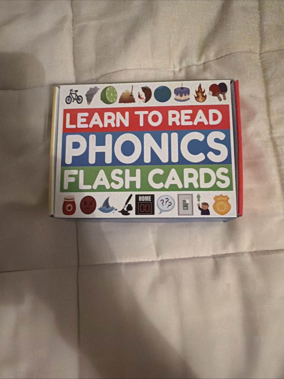 Learn to Read Phonics Flash Cards Bambino Tree Reading Homeschool Set