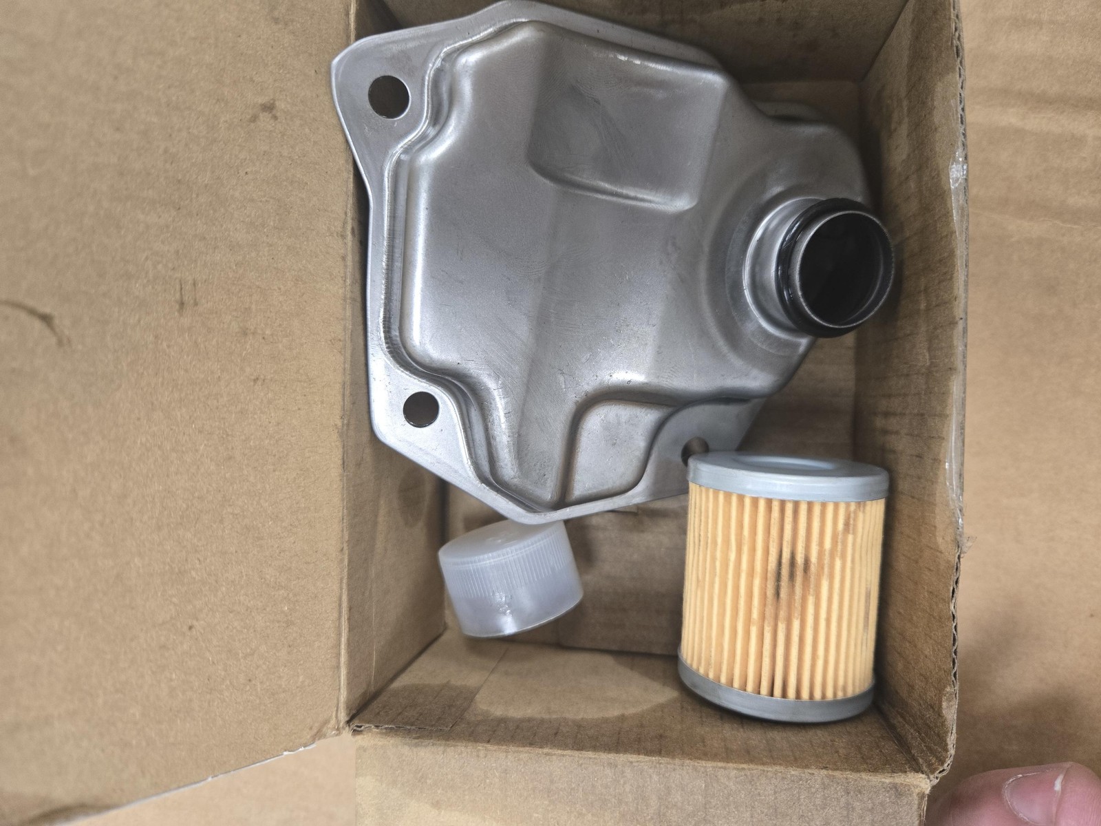JF011E RE0F10A CVT Transmission Filter Kit with Oil Cooler Filter & Pan Gasket
