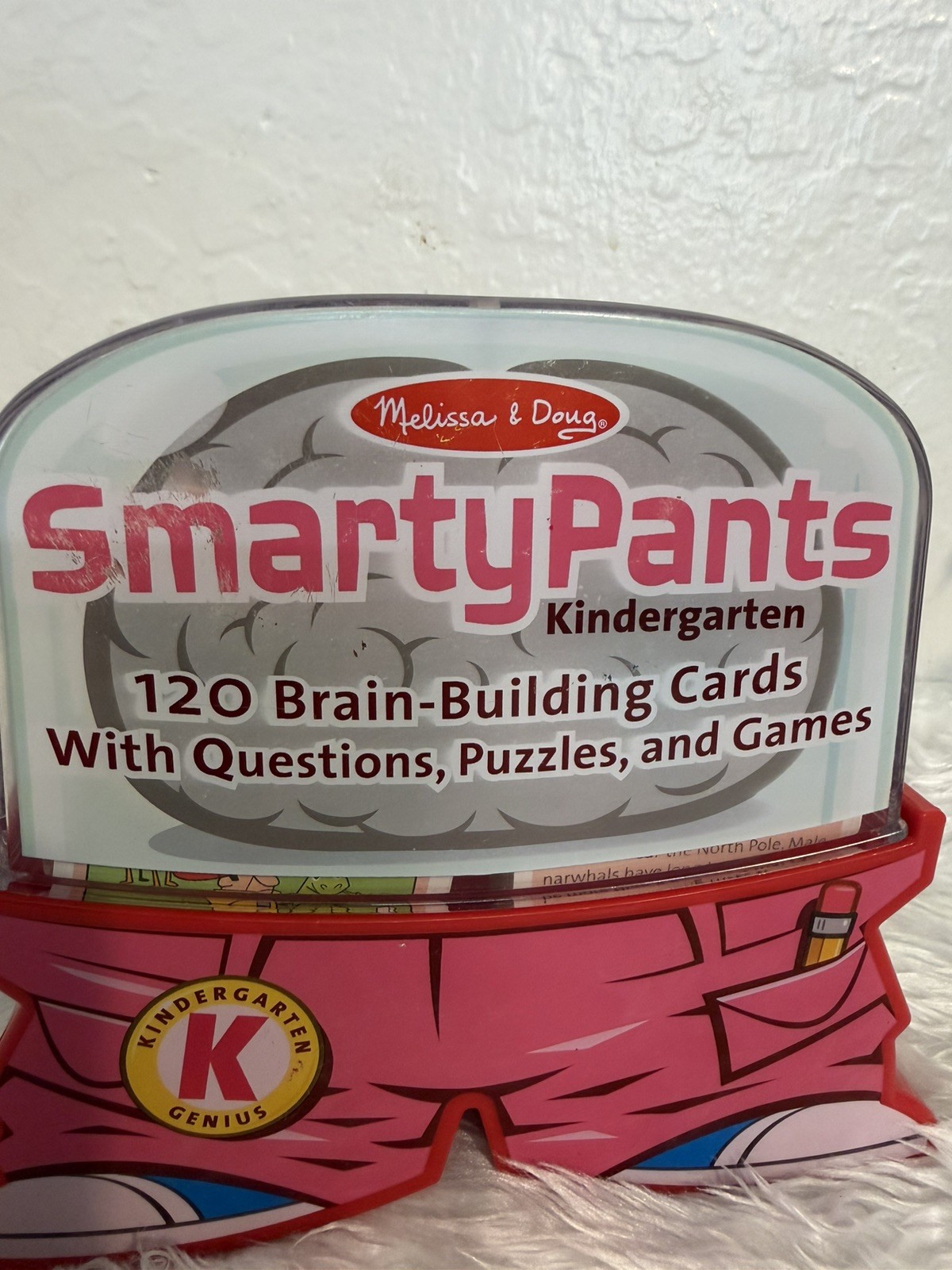 Smarty Pants – Kindergarten Card Set 115 Brain Building Cards questions answers