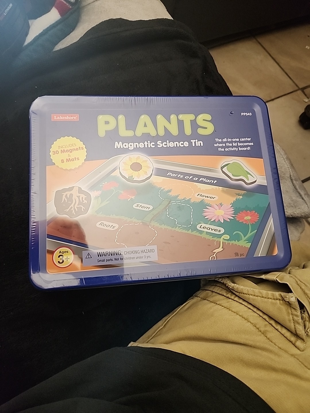 NEW Lakeshore Learning Plants Magnetic Science Tin #PP543 SEALED